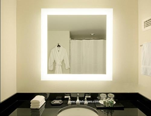 lighted makeup mirror